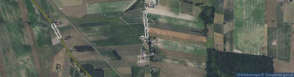 Zdjęcie satelitarne Cieszkowo Nowe ul.